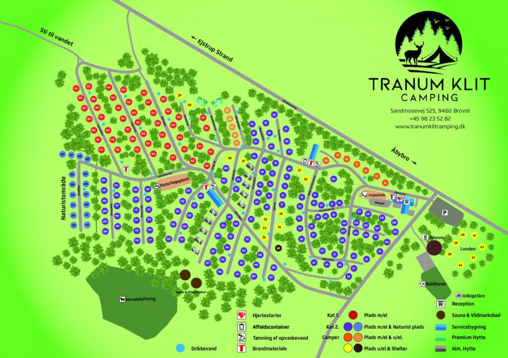 Plan vom Capingsplatz